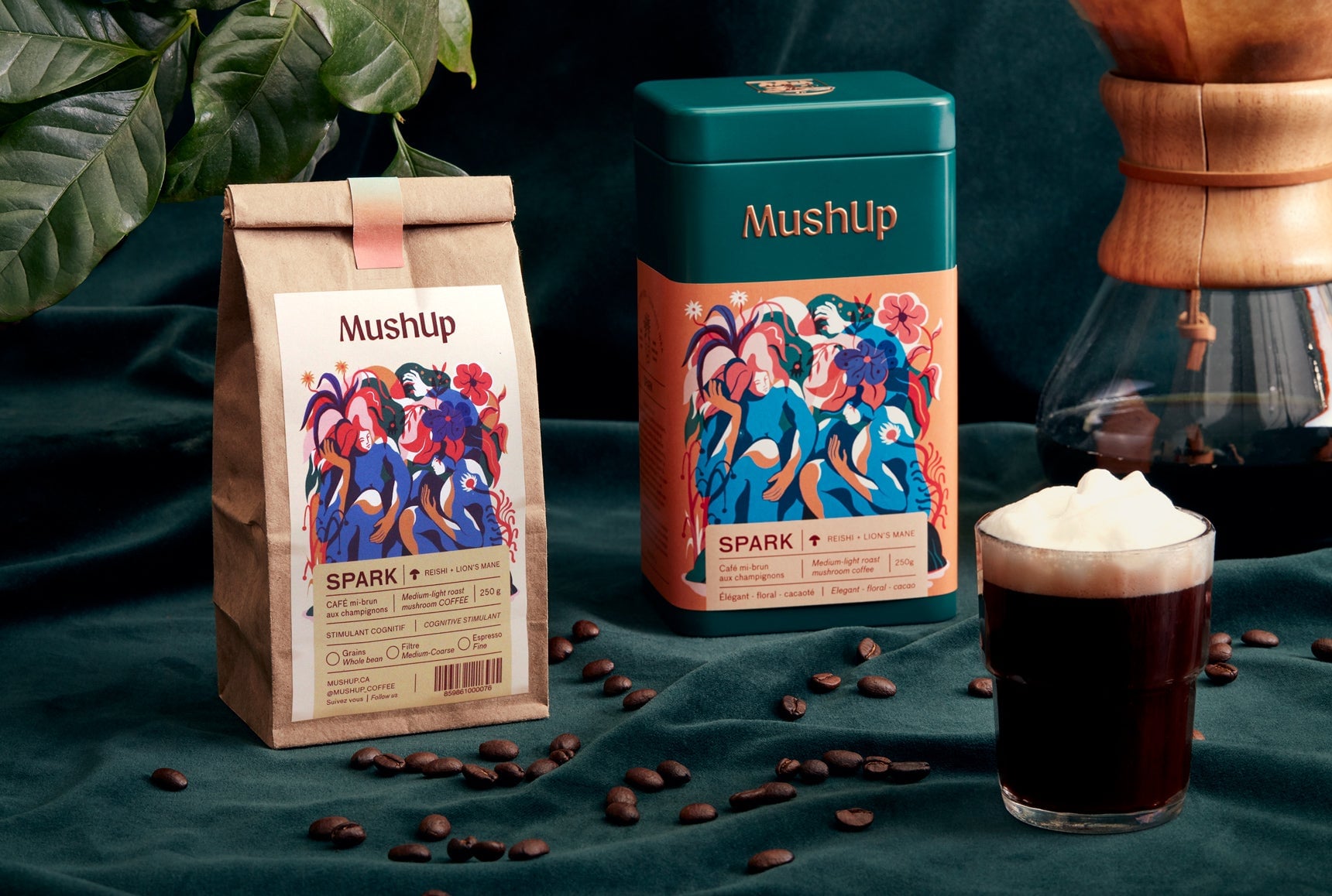 Spark Mushroom Coffee Duo