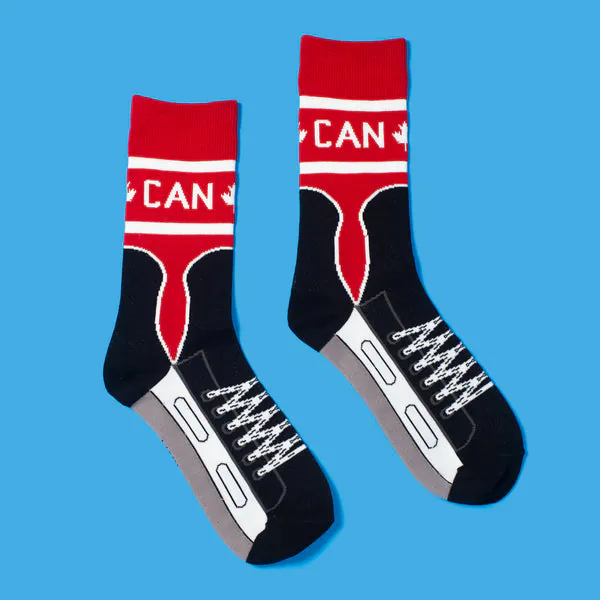 Canadian hockey socks for men