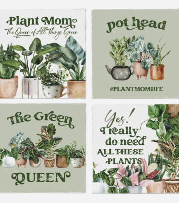 Plant Mom Coasters