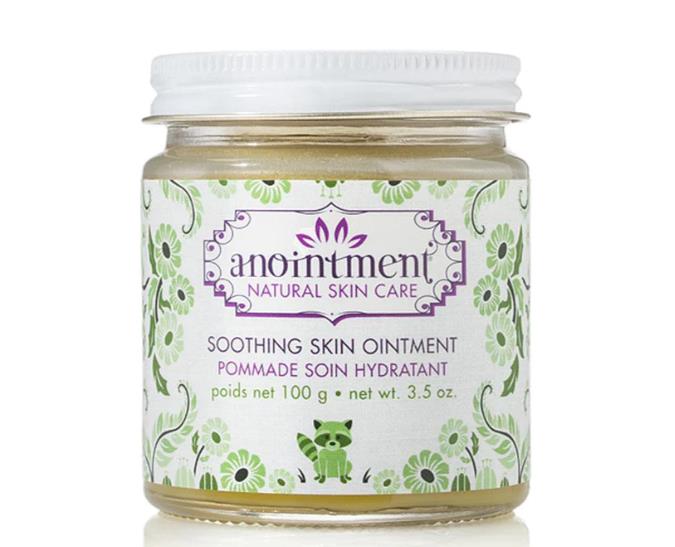 Soothing skin ointment for babies