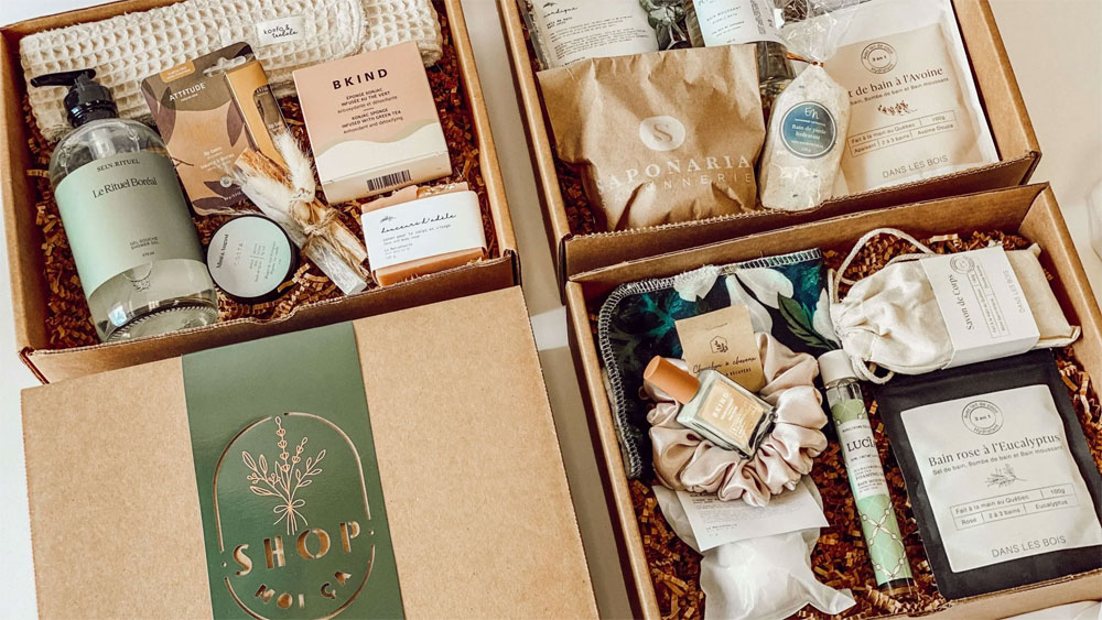 Cocooning box for new moms