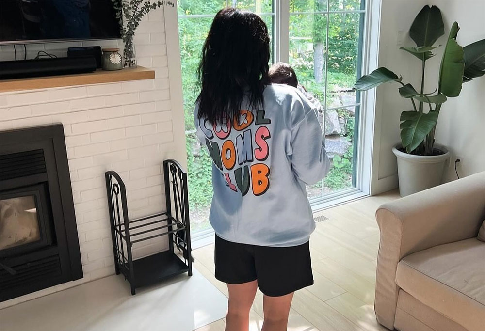 Cool moms club sweatshirt
