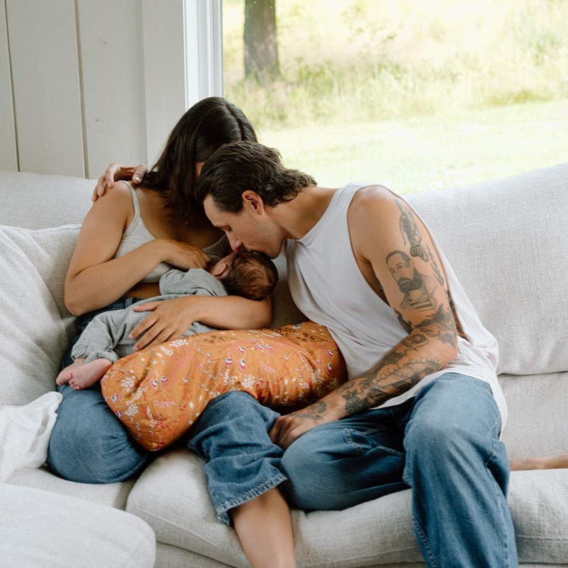 Nursing pillow for a new mom